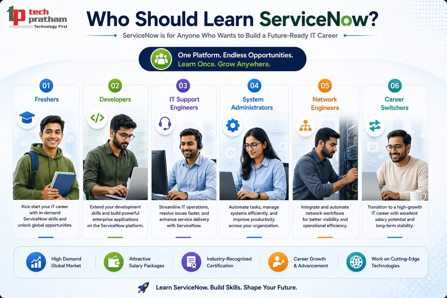 who should learn servicenow